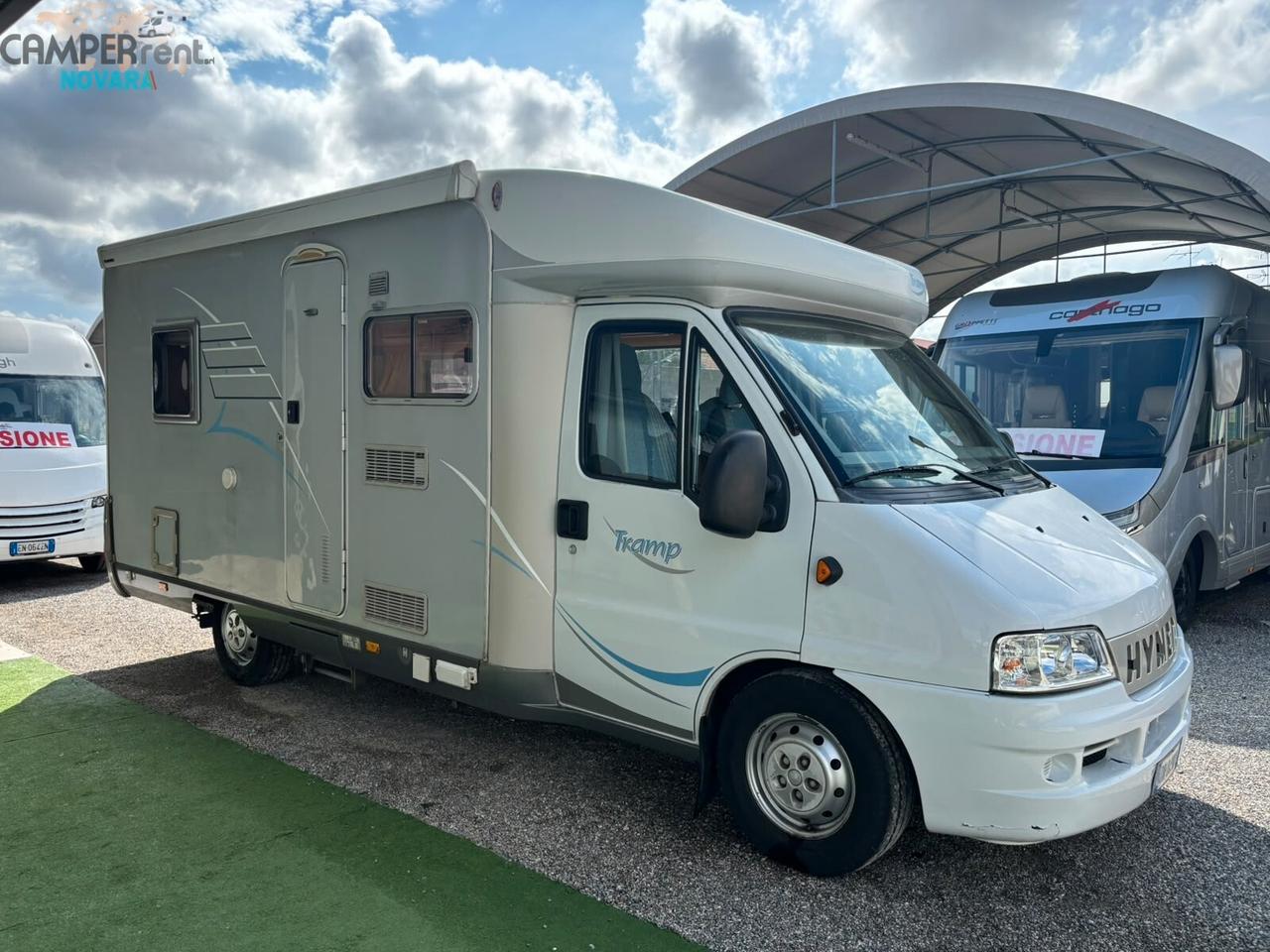 HYMER TRAMP 575 -Semintegrale letto alla francese compatto 6,15 mt