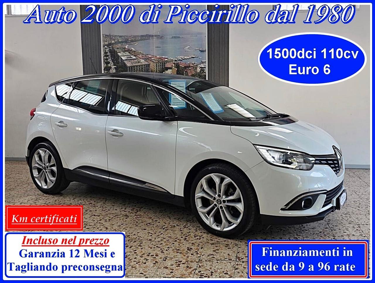 Renault Scenic 1500dCi 110cv Tagliando e Garanzia inclusi
