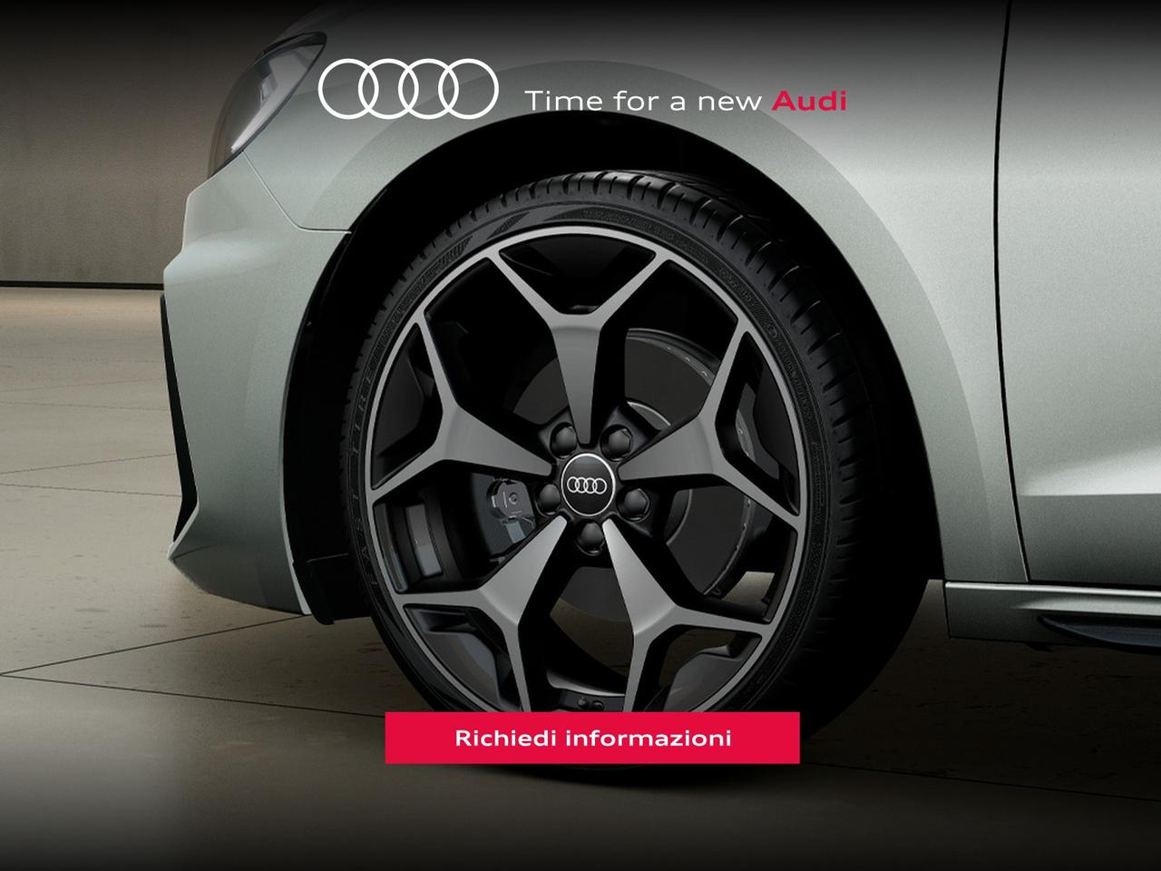 Audi A1 sportback 30 1.0 tfsi identity black 116cv s-tronic