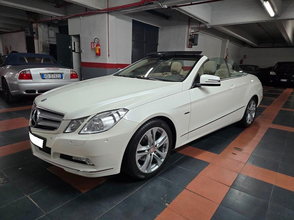 Mercedes-benz E 250 CGI Cabrio BlueEFFICIENCY Avantgarde BOOK SERVICE