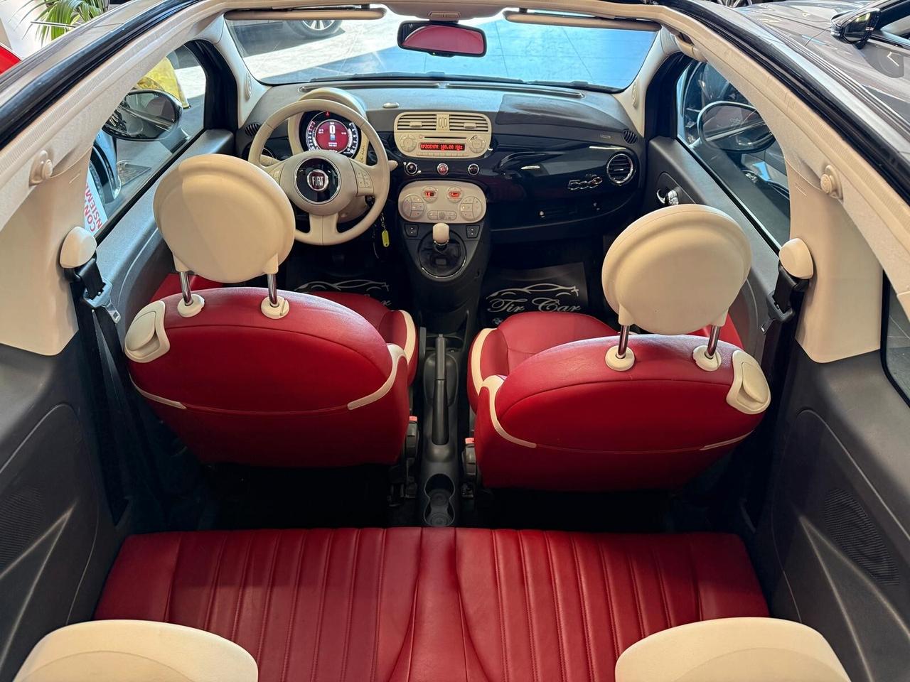FIAT500C LOUNGE 1.2 69CV PELLE CRUISE ANNO 2015