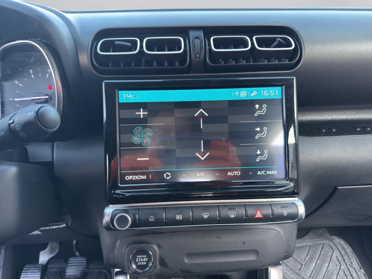 Citroen C3 Aircross CINGHIA APPENA FATTA-1.2 BICOLOR PURETECH SHINE PACK 110 CV-CERCHI 17-SENSORI-NAVI-CRUISE-