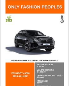 Peugeot 3008 e-3008 motore elettrico (73kWh) 210 CV Allure