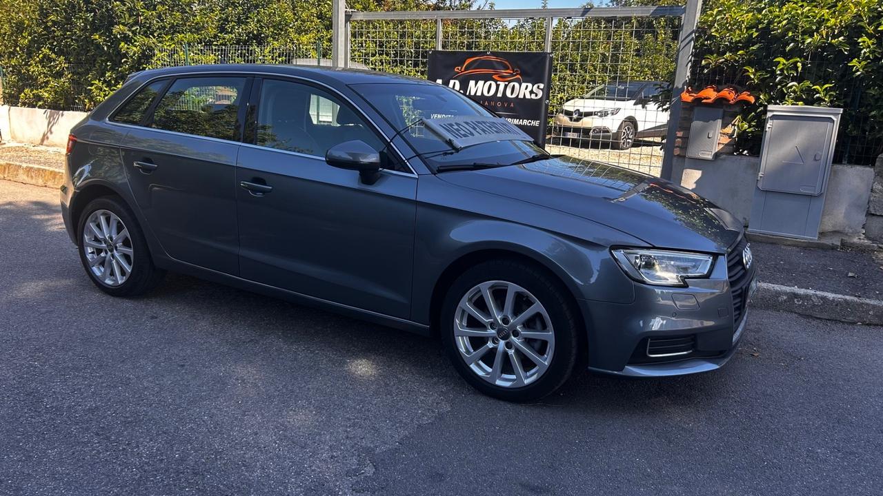 Audi A3 SPB 1.6 TDI 116 CV S tronic