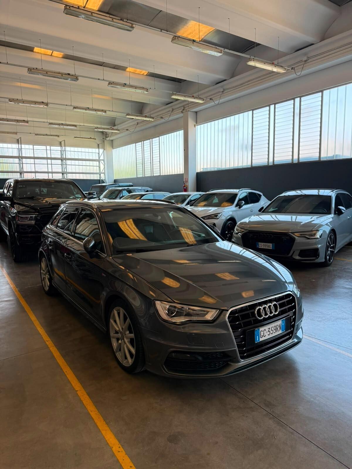 Audi A3 SPB 2.0 TDI 184 CV quattro Stronic Ambition SLINE EDITION
