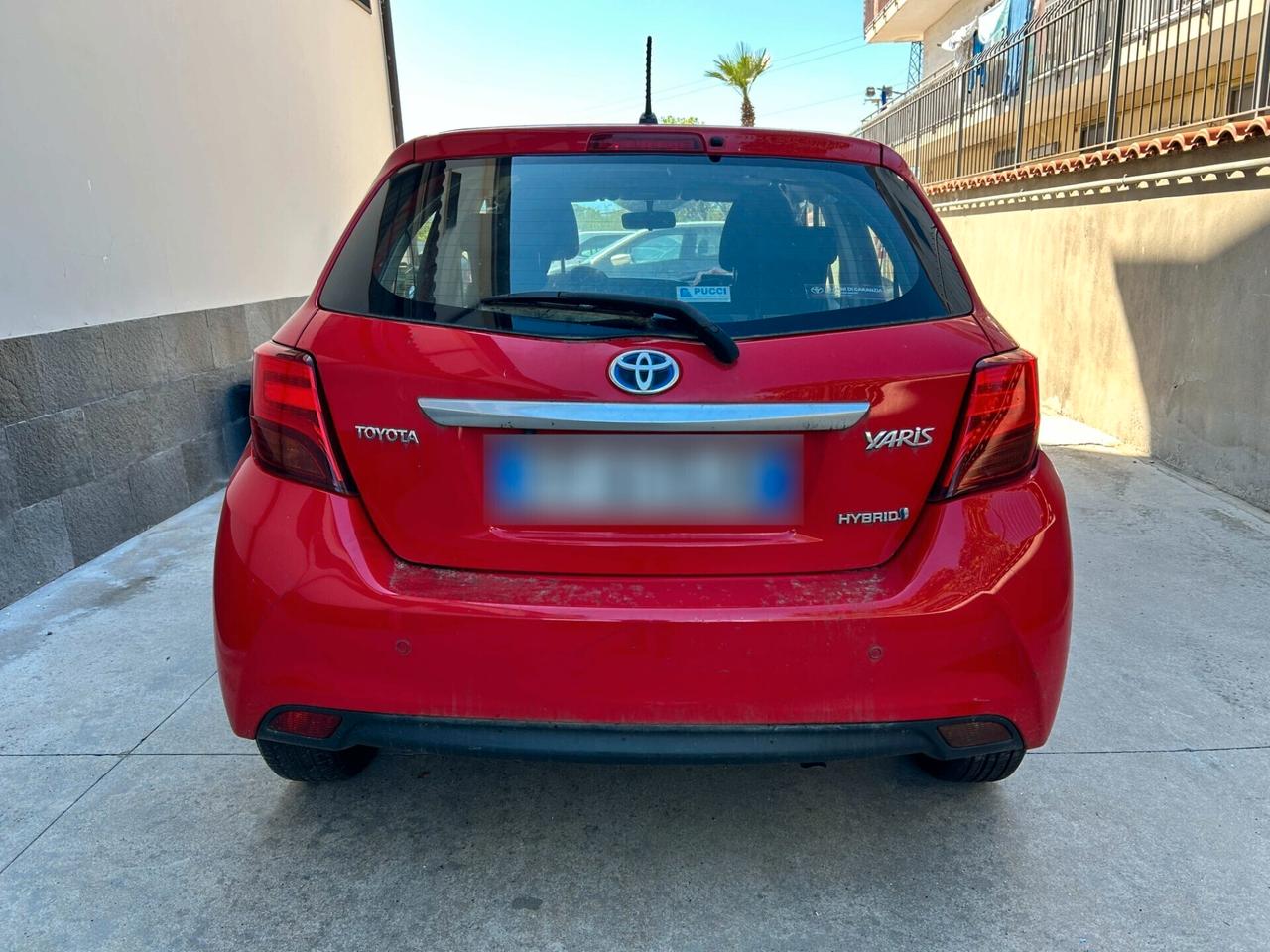 Toyota Yaris 1.5 Hybrid 73CV - 2016 Incidentata