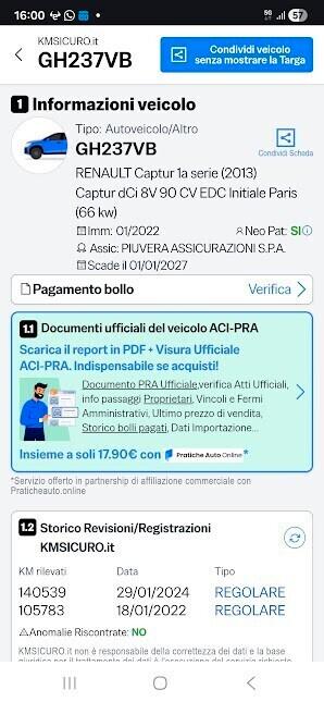 Renault Captur dCi 8V 110 CV Start&Stop Energy Intens