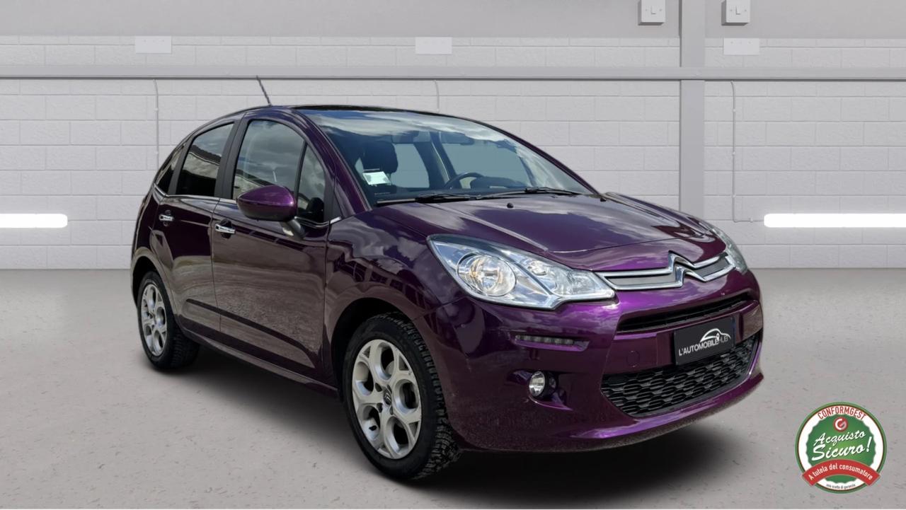 Citroen C3 1.2 82cv Exclusive **PREZZO REALE**