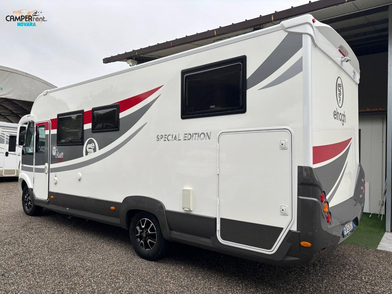 ELNAGH T-LOFT 530 SPECIAL EDITION - motorhome con letti gemelli in coda ed ampio garage