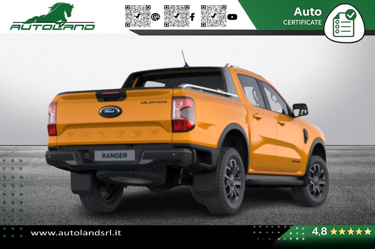 Ford Ranger 2.0 ecoblue doppia cabina Wildtrak X awd 205cv auto