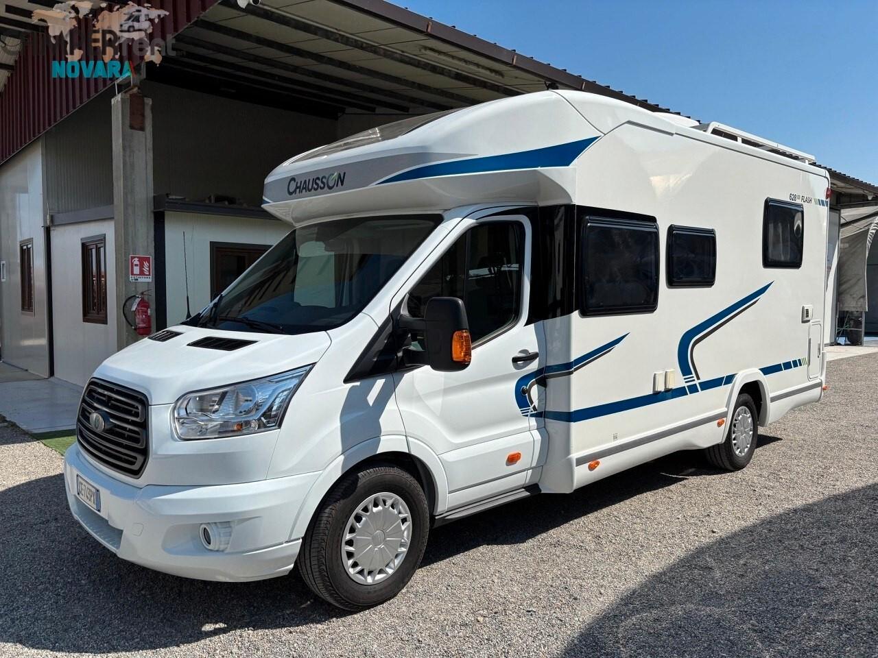 Chausson FLASH 628 EB - SEMINTEGRALE LETTO NAUTICO