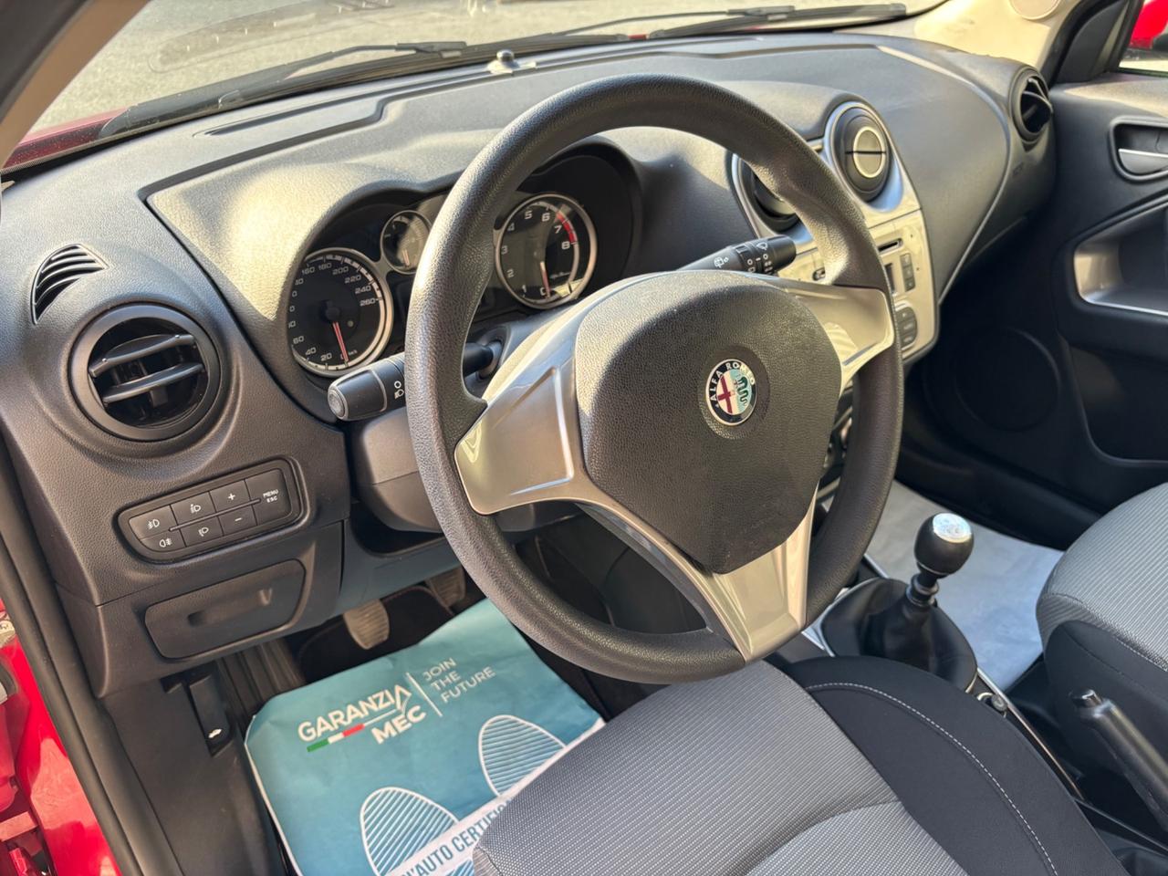 ALFA ROMEO MITO 1.4 BENZINA 78cv NEOPATENTATI PERFETTA