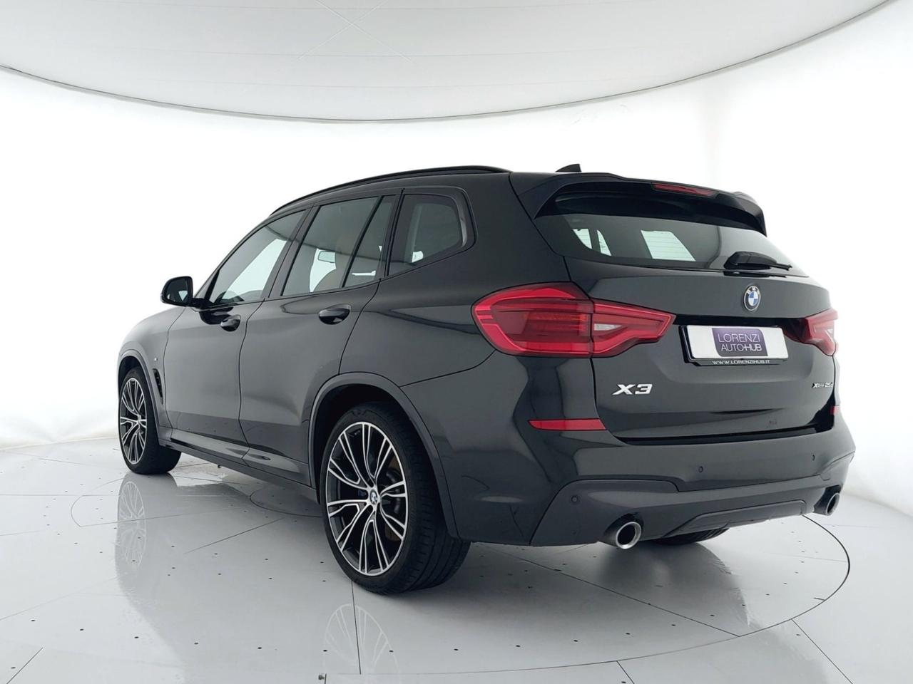 BMW X3 xdrive25d Msport 231cv auto PELLE+FULL LED+TETTO PANO APRIBILE