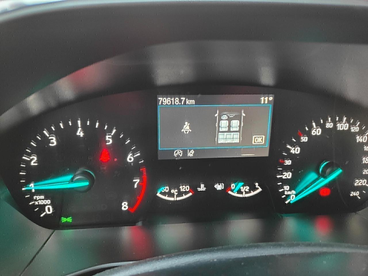 Ford Focus 1.0 EcoBoost Hybrid 125 CV SW ACTIVE