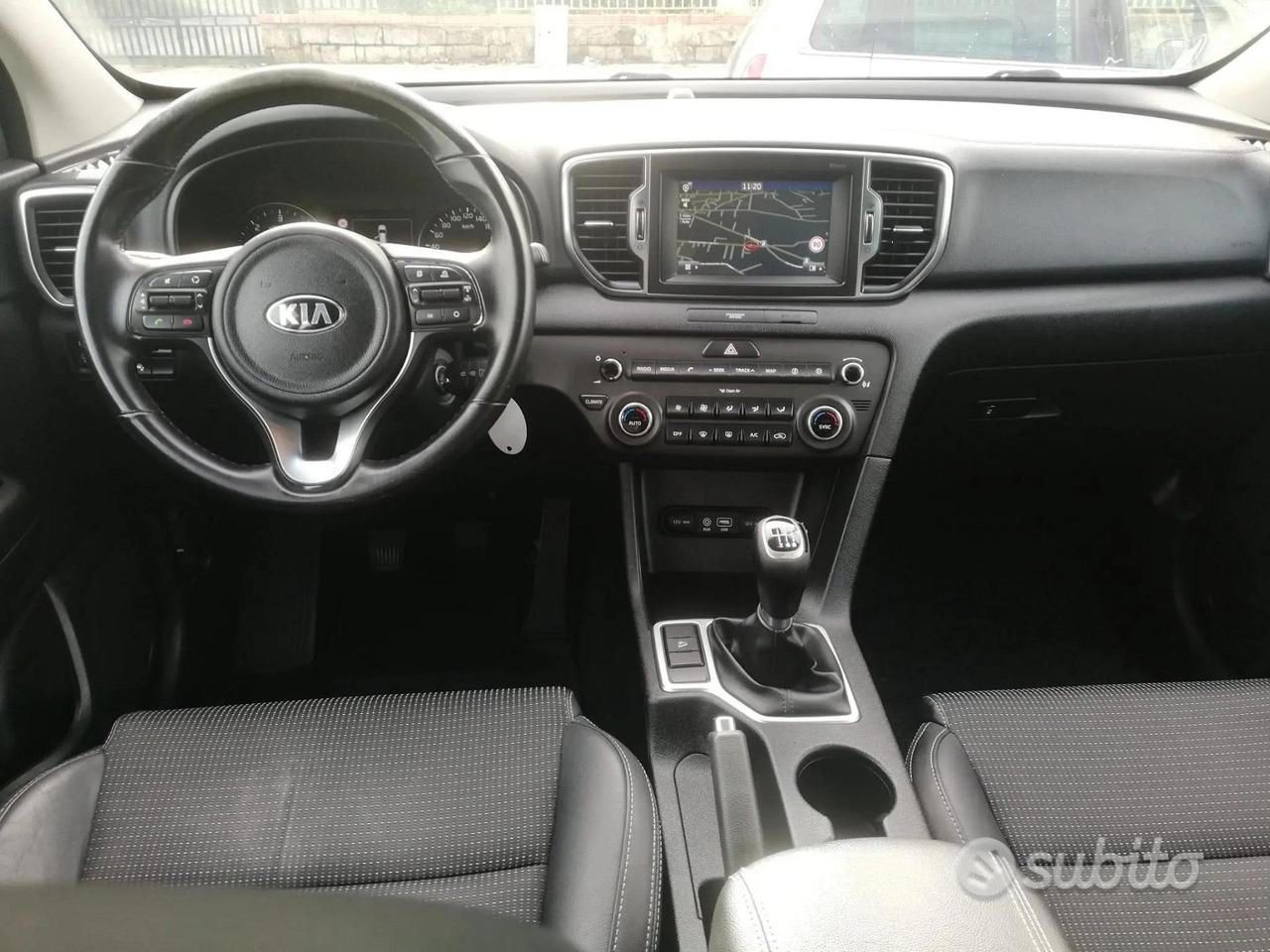 kia sportage 1.6 crdi 115cv led navi euro6b