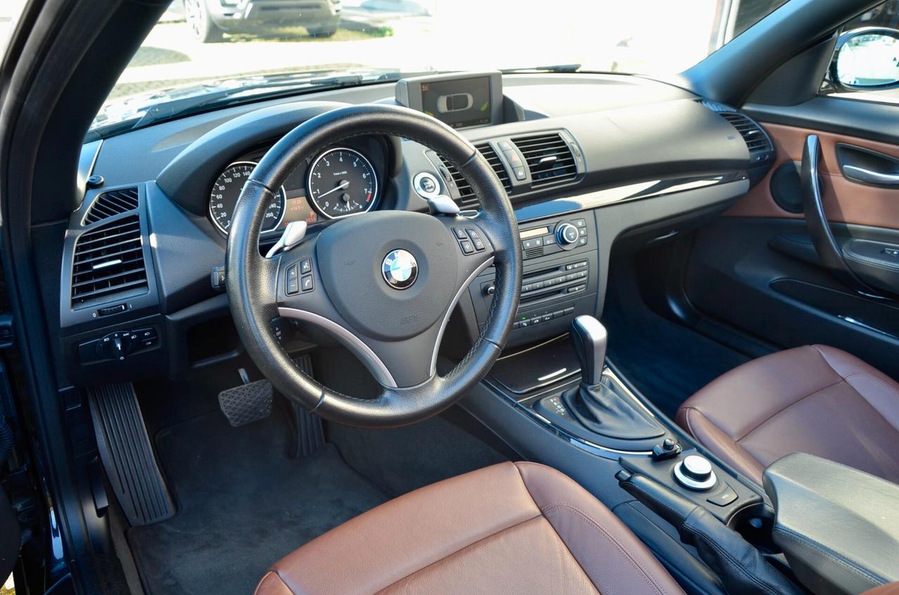 BMW 125i CABRIO FUTURA 218cv AUTO, UFF ITALIANA, BREMBO, 18", NAVI, PERMUTE
