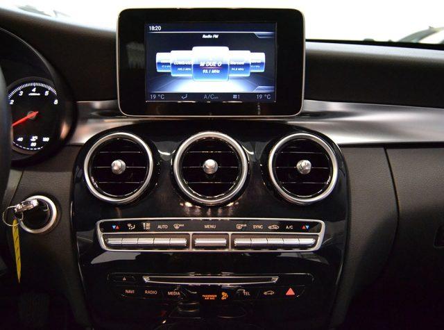 MERCEDES-BENZ C 200 Sport-Tetto Panorama-1 Proprietario-Tagliandi MB
