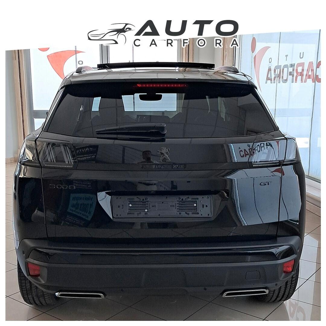 Peugeot 3008 BlueHDi 130 EAT8 GT CON TETTO APRIBILE/PACK BLAK