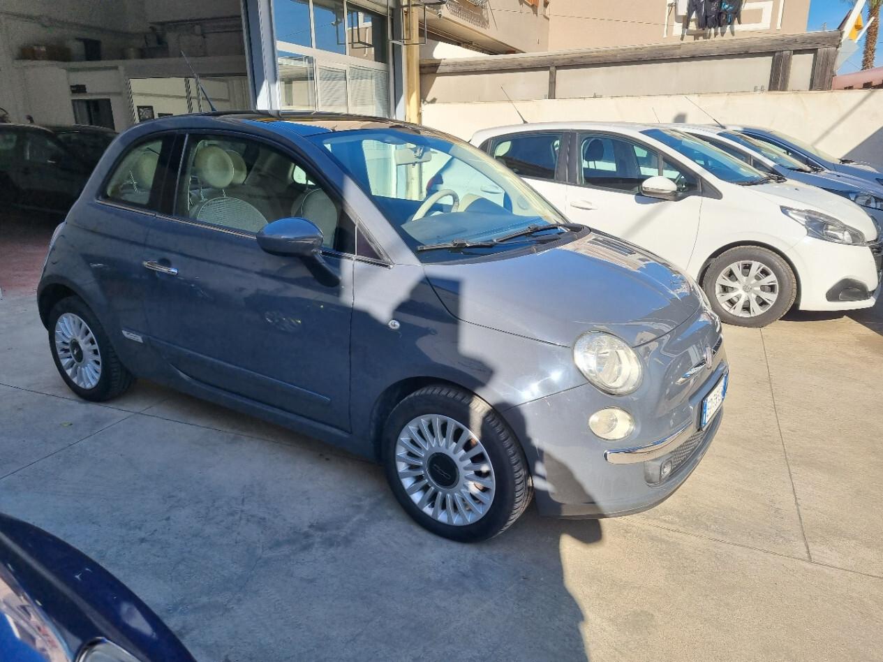 Fiat 500 1.2 Lounge TETTO/CERCHI/FULL neo patentati