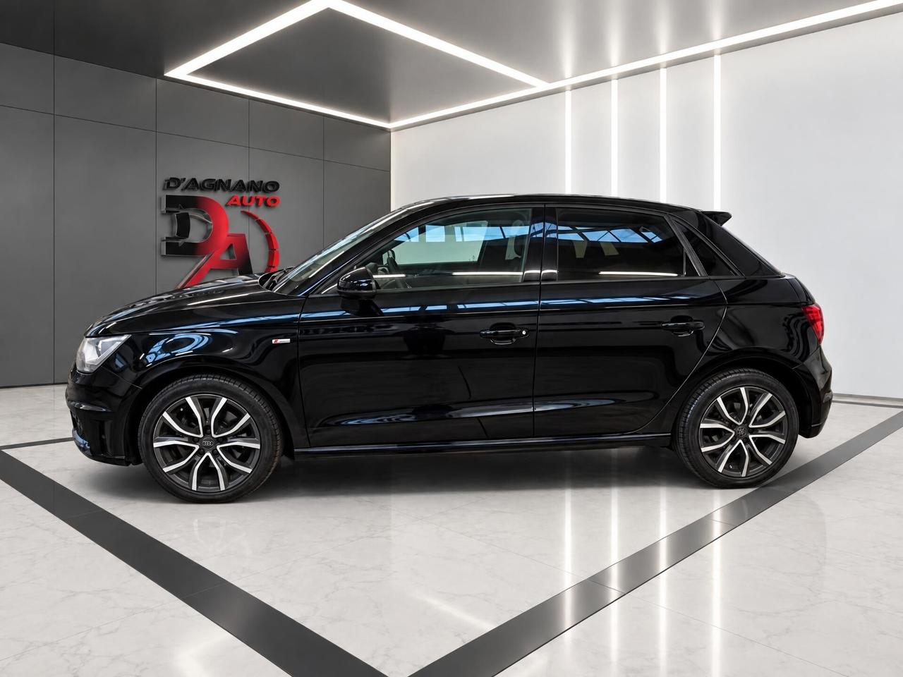 AUDI A1 SPORTBACK 1.6 S LINE 105CV — CAMBIO MANUALE, INTERNI MISTO PELLE