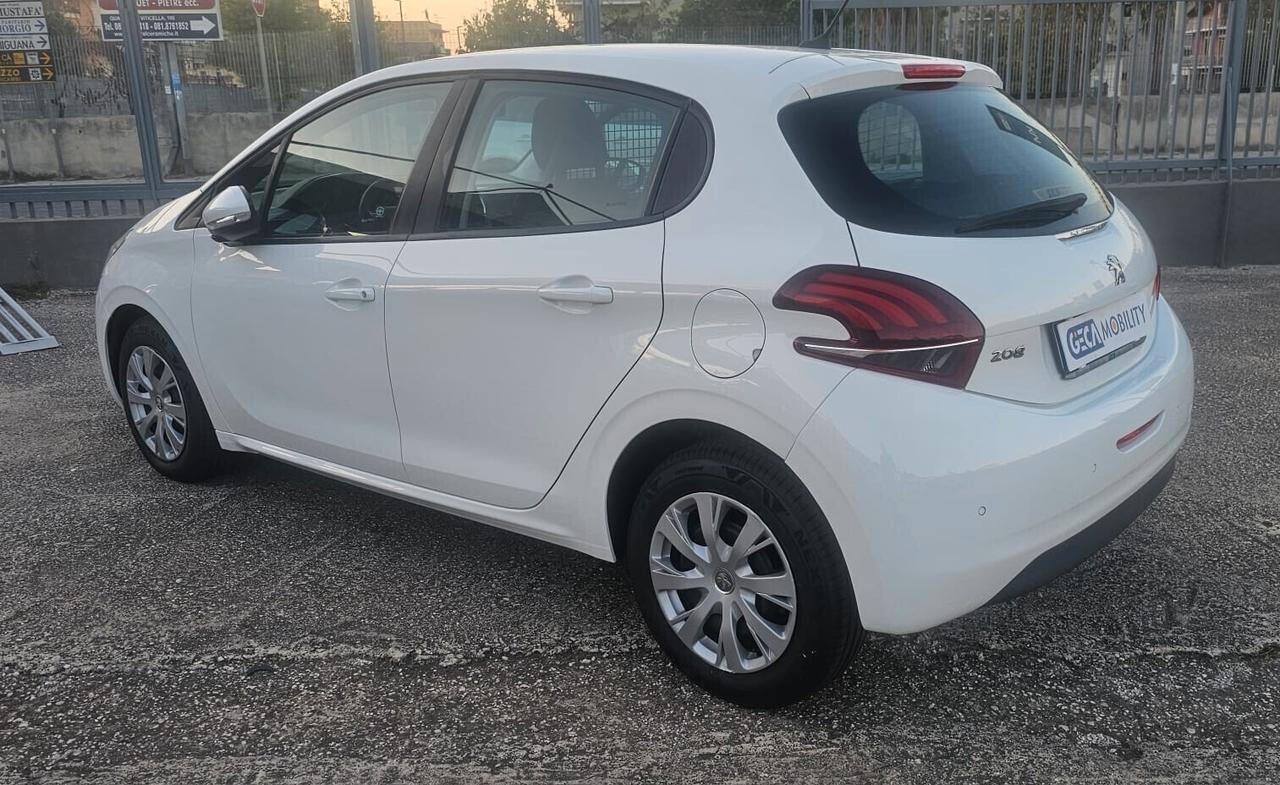 Peugeot 208 Van 1.5 diesel 100 cv anno 2020