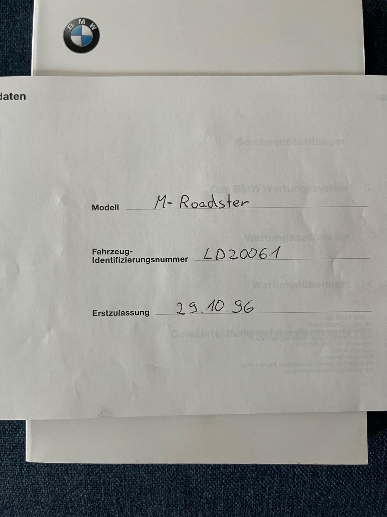 Bmw Z3 M Z3M Imola Rot, 90.000km certificati