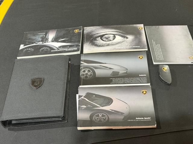 LAMBORGHINI Gallardo Spyder 520CV Giallo Midas Pearl-Pelle e Alcantara
