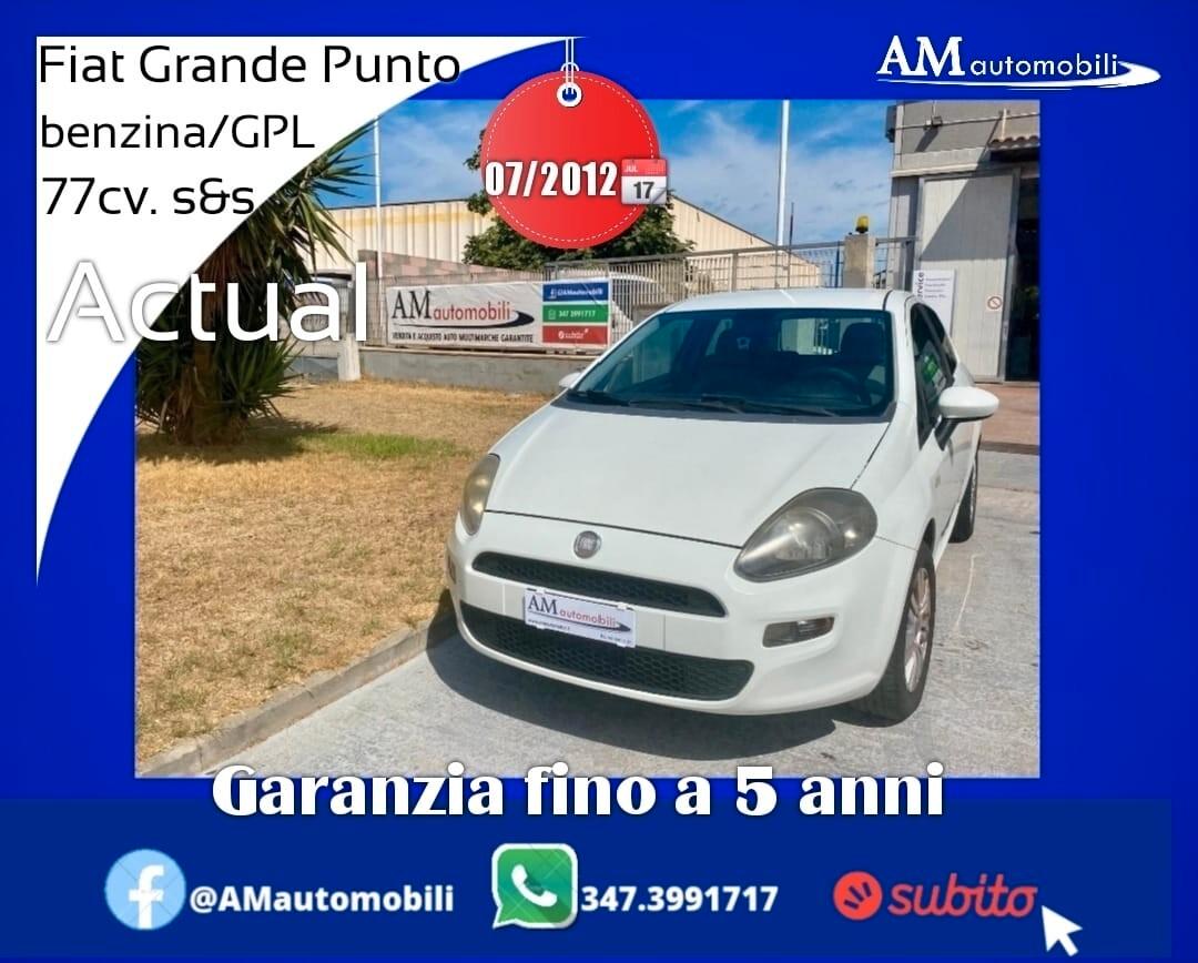 Fiat Grande Punto 1.4 benz/GPL 77 CV Actual EasyPower