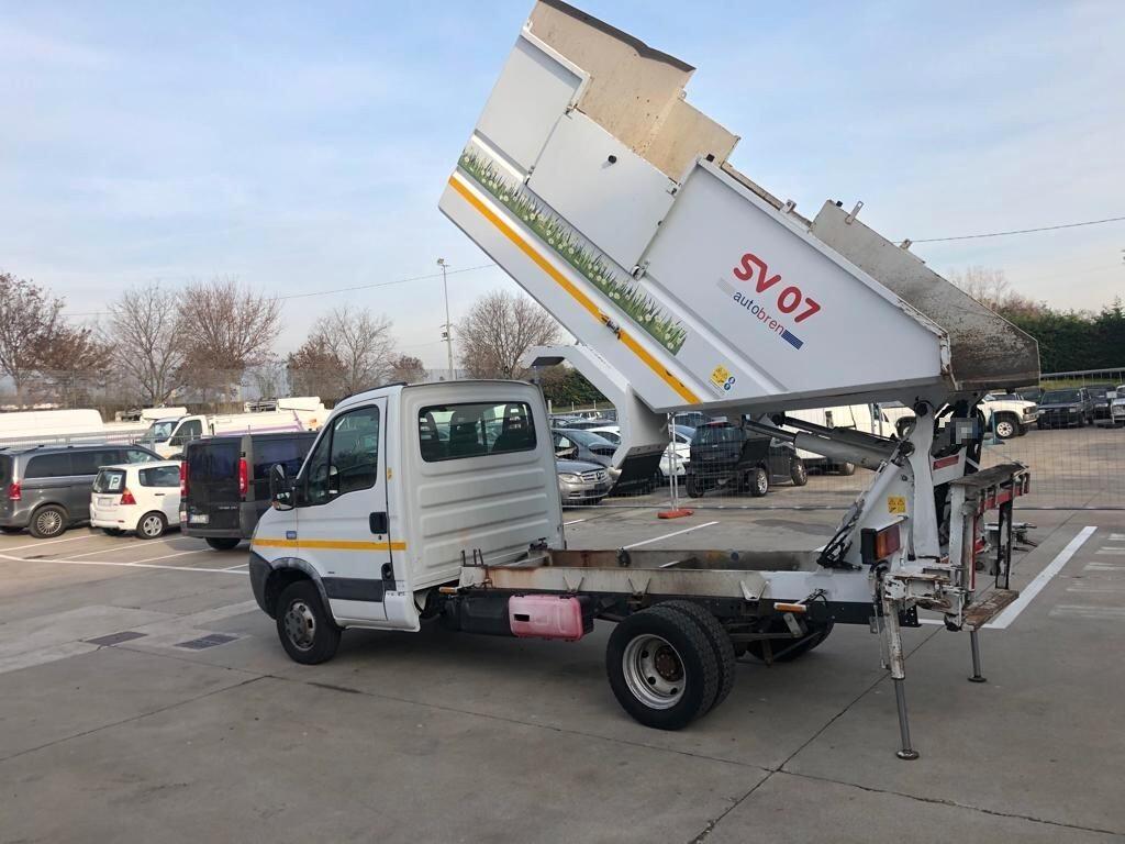 IVECO 50 C15 DAILY GUIDA DX VASCA RIBALTABILE