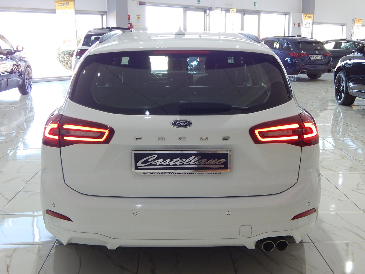 Ford Focus SW 1.5 ecoblue ST-Line 120cv Aut. NAVI-CARPLAY-PARK-LED