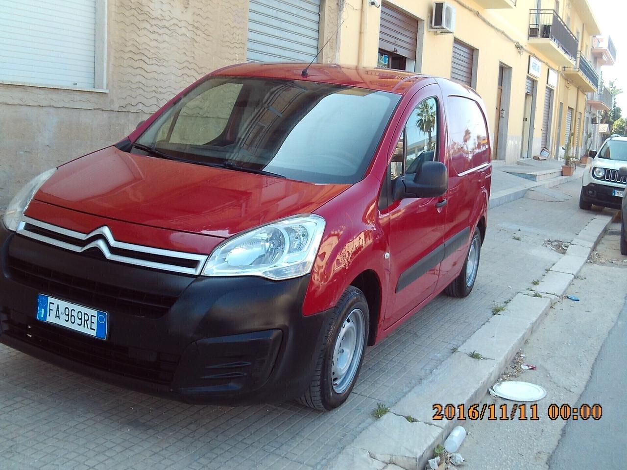 Citroen Berlingo 1.6 HDi 90 Van 3 posti Club L1