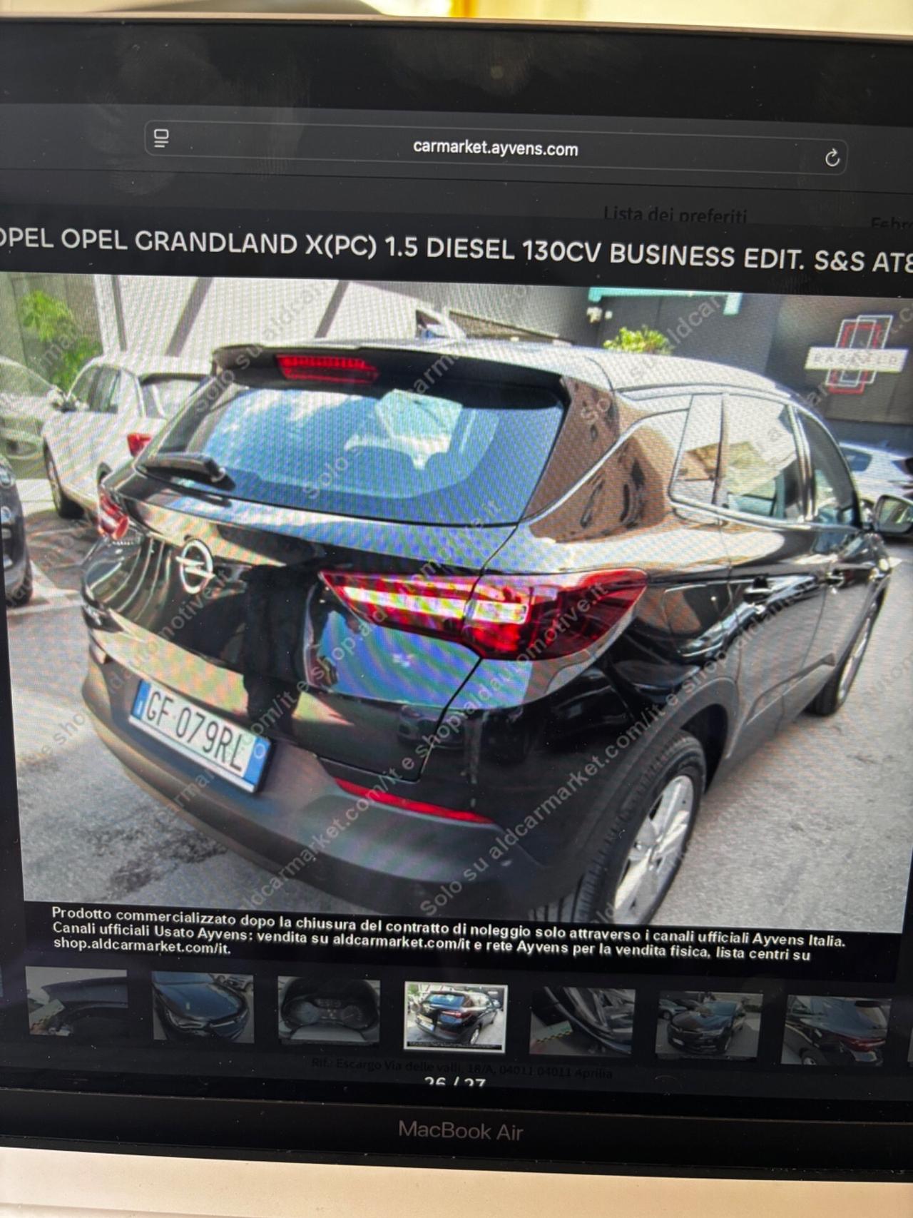 Opel Grandland 5 ANNI DI GARANZIA