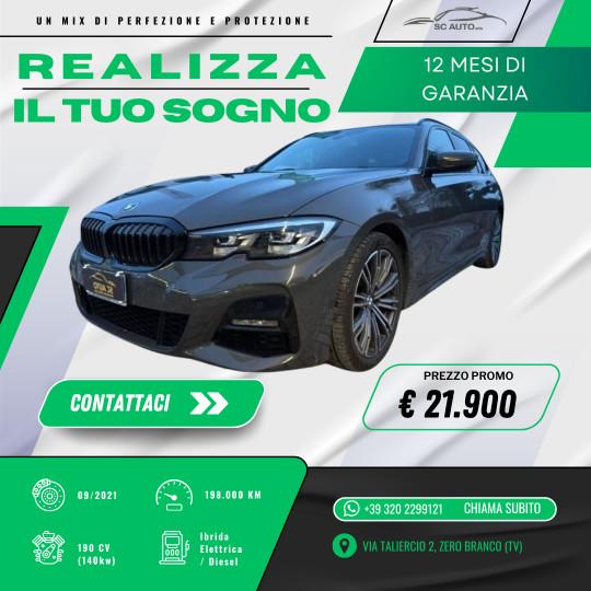 BMW 320 d Touring mhev 48V Msport auto