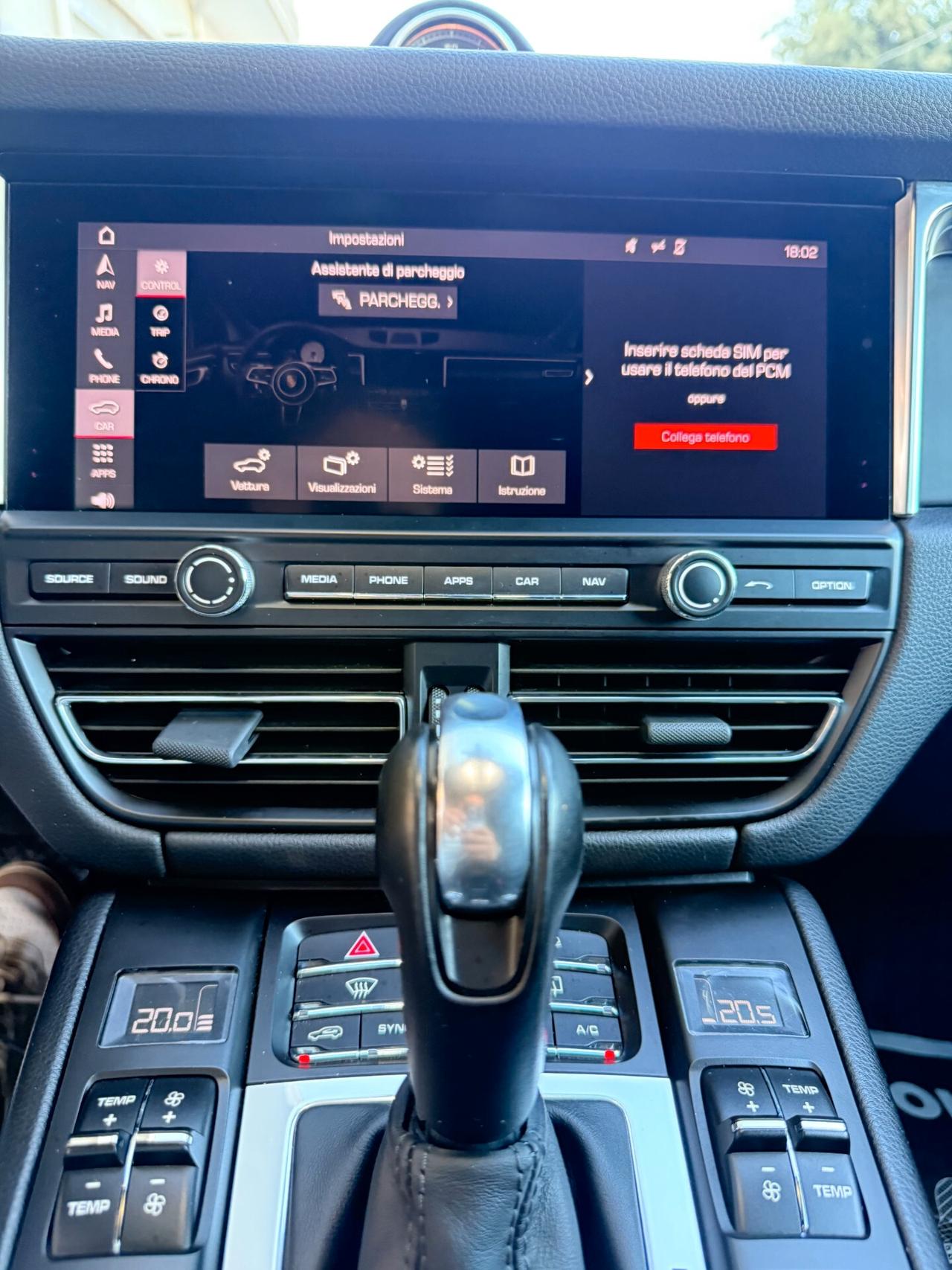 Porsche Macan 2.0 245cv pdk NAVI,TELECAMERA,VIRTUAL COCKPIT,APPLE CARPLAY,FULL LED,PELLEANDROID AUTO,ANTIFURTO