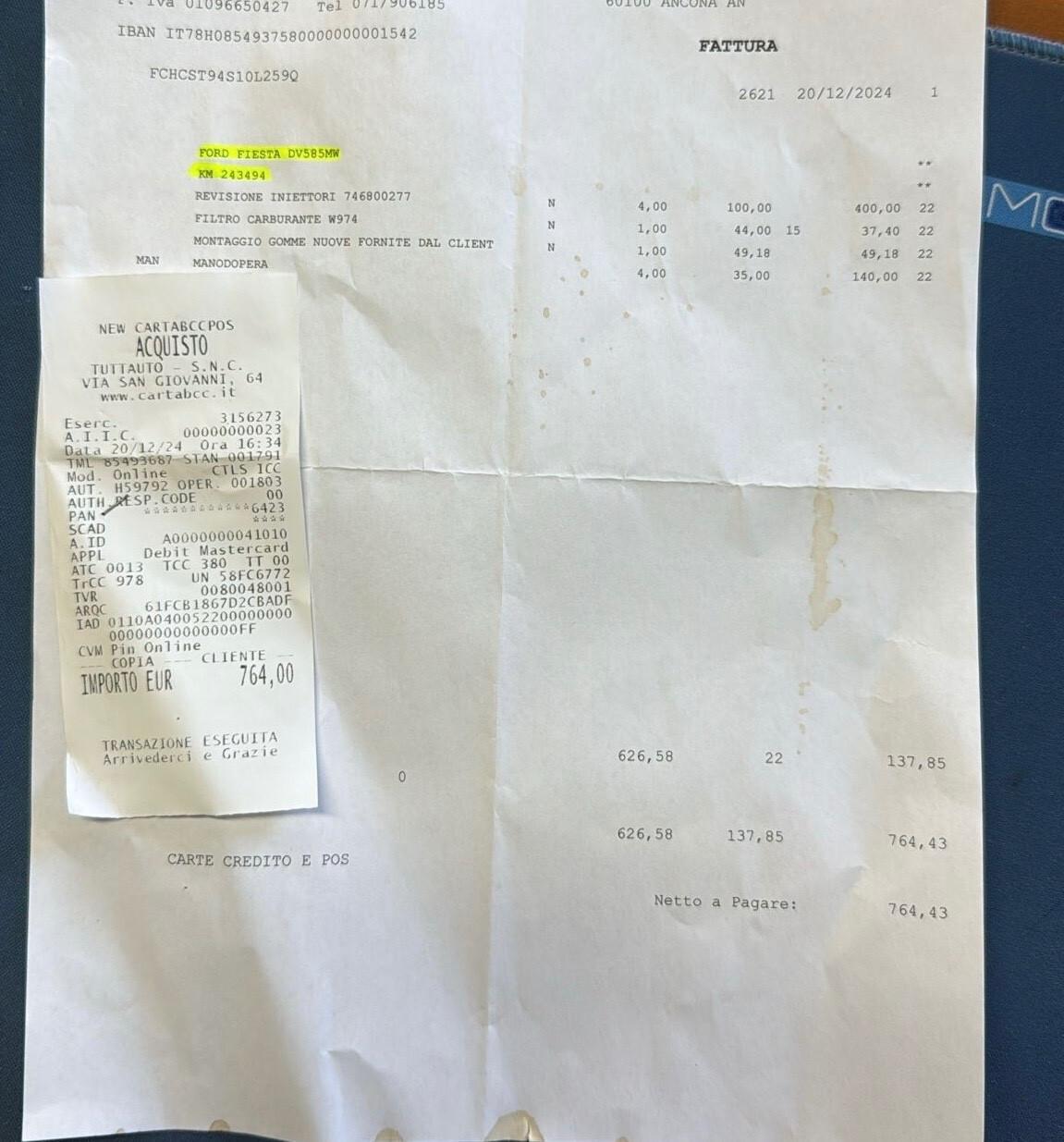 Ford Fiesta Diesel 1.4 TDCi Neopatentati UNIPRO