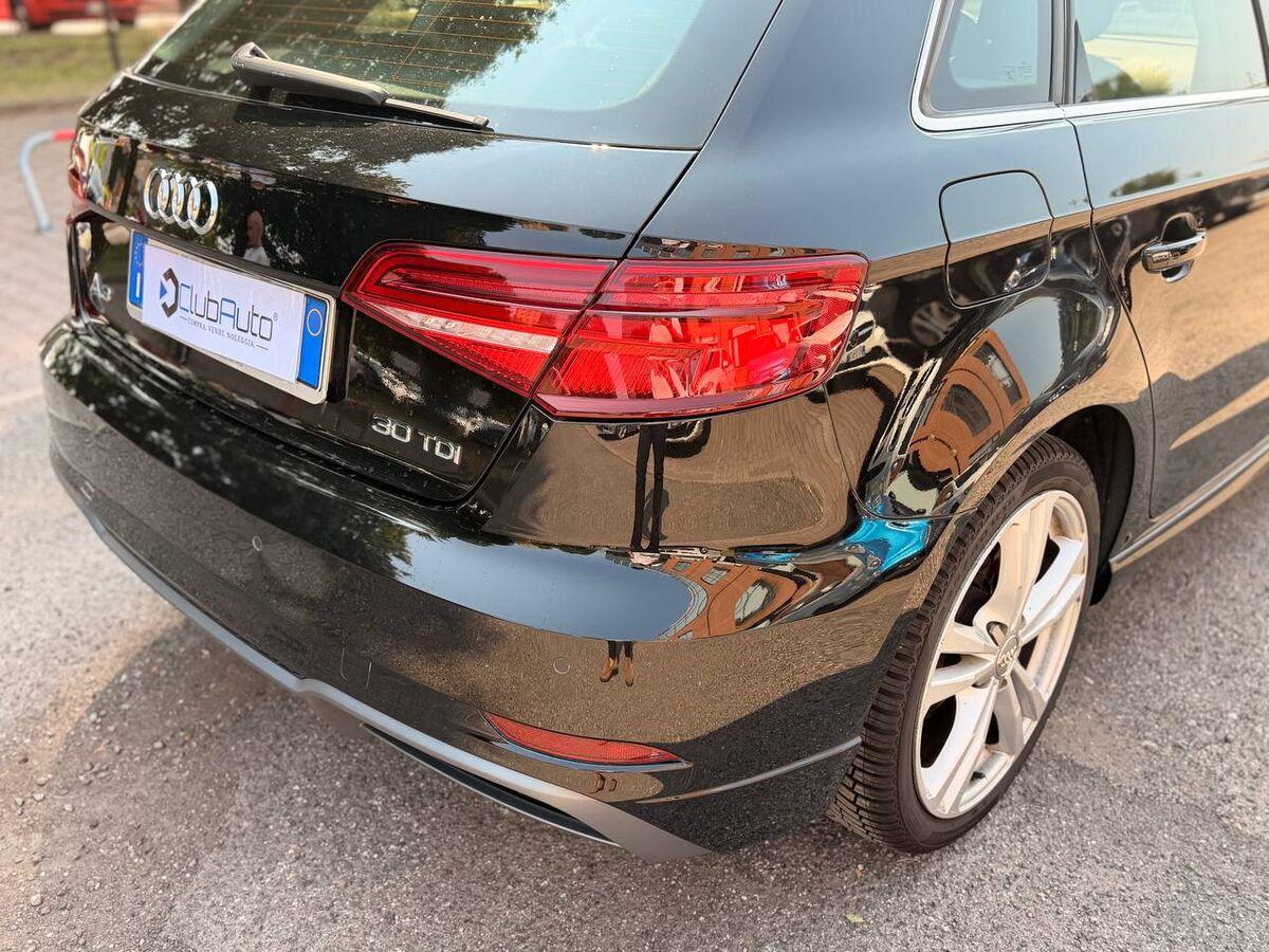 Audi A3 Sportback 30 1.6 tdi Business 116cv s-tronic my19 SLINE