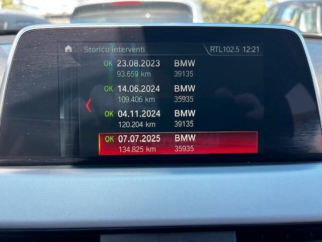 BMW X1 sdrive18d Business "FULL LED / PELLE / NAVI /PDC.. TAGLIANDI BMW