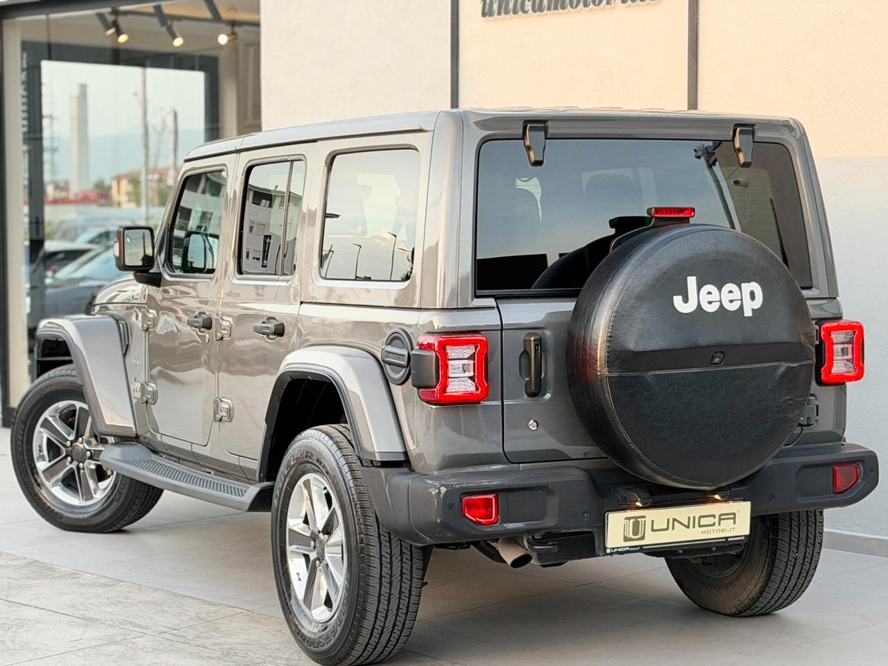 Jeep Wrangler Unlimited 2.2 Mjt 200 CV II SAHARA ITALIANA GOMME NUOVE