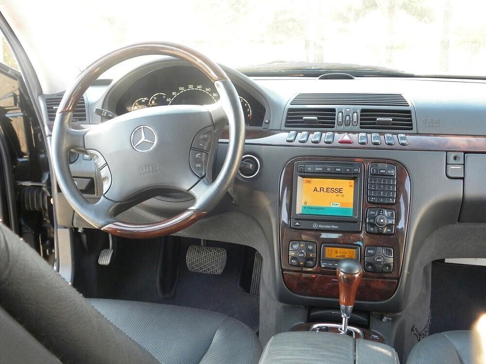 Mercedes-benz S 320 AMG TETTO PELLE MEMORY UNIPRO CRUISE XENON CLIMA BOSE TV SOSPENSIONI ADATTIVE