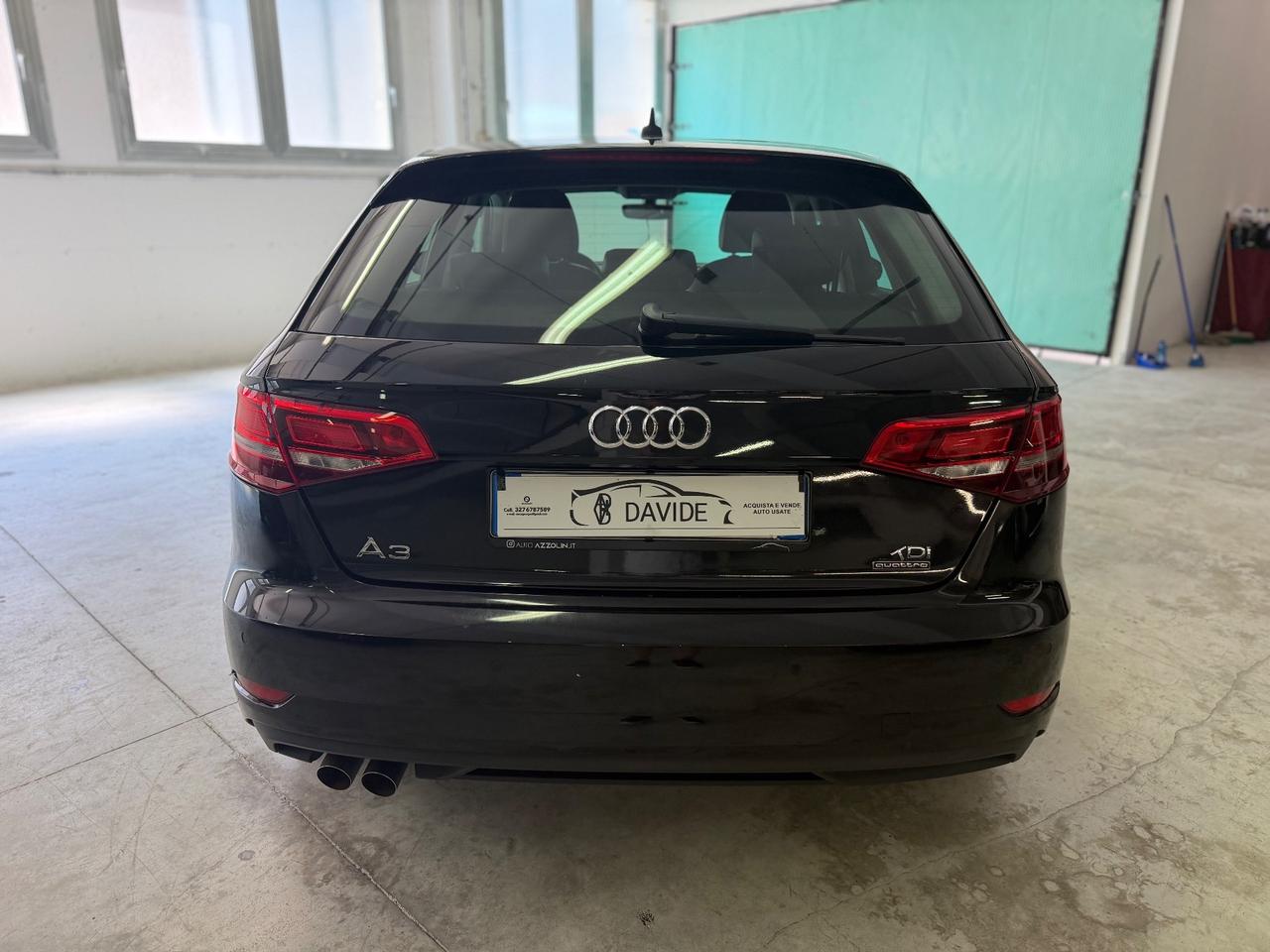 Audi A3 Sedan 2.0 TDI 184 CV quattro S tronic Business