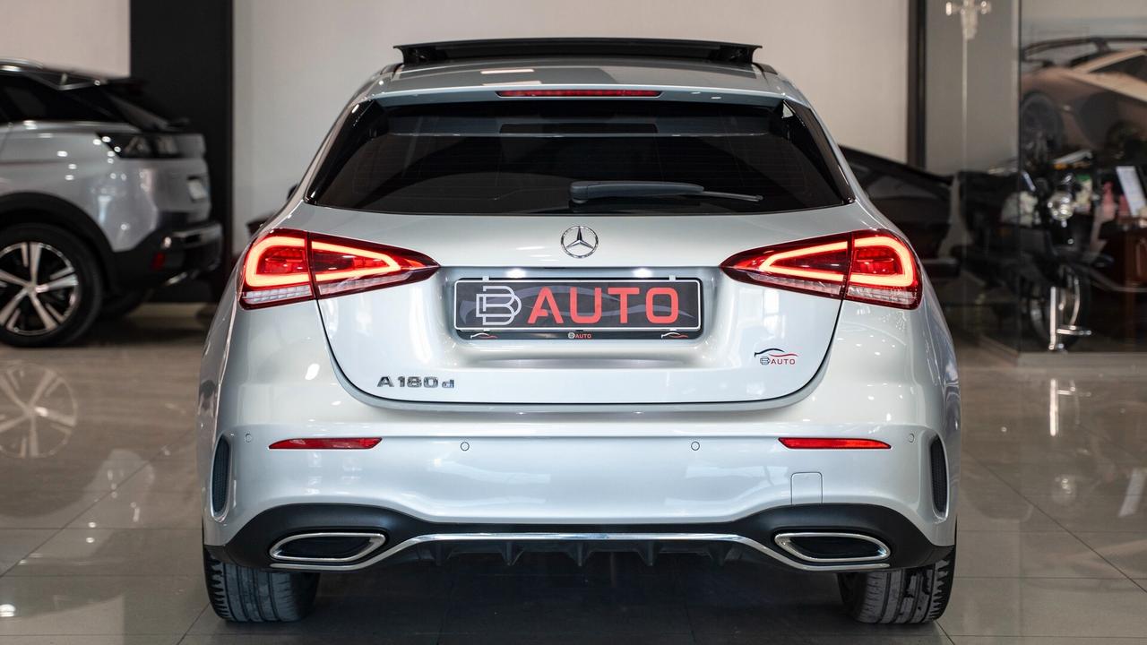 Mercedes-benz A 180 D PREMIUM PLUS AMG TETTO PACK LUCI XENO NAVI PELLE FULL OPTIONAL