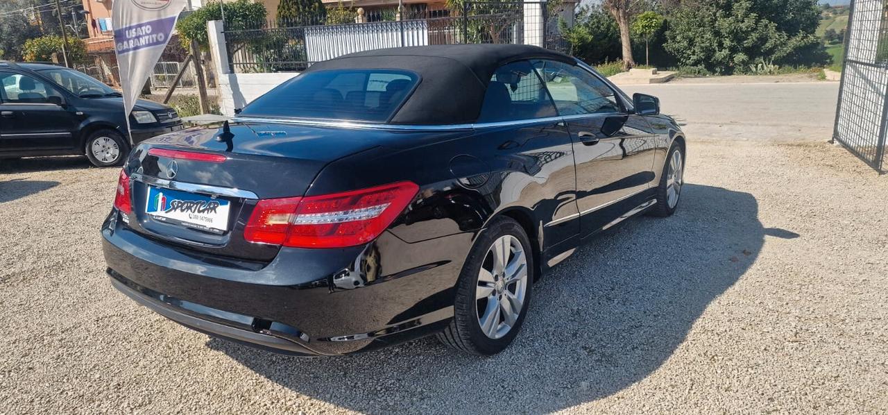 CLASSE E CABRIO AUTOMATICA '2012