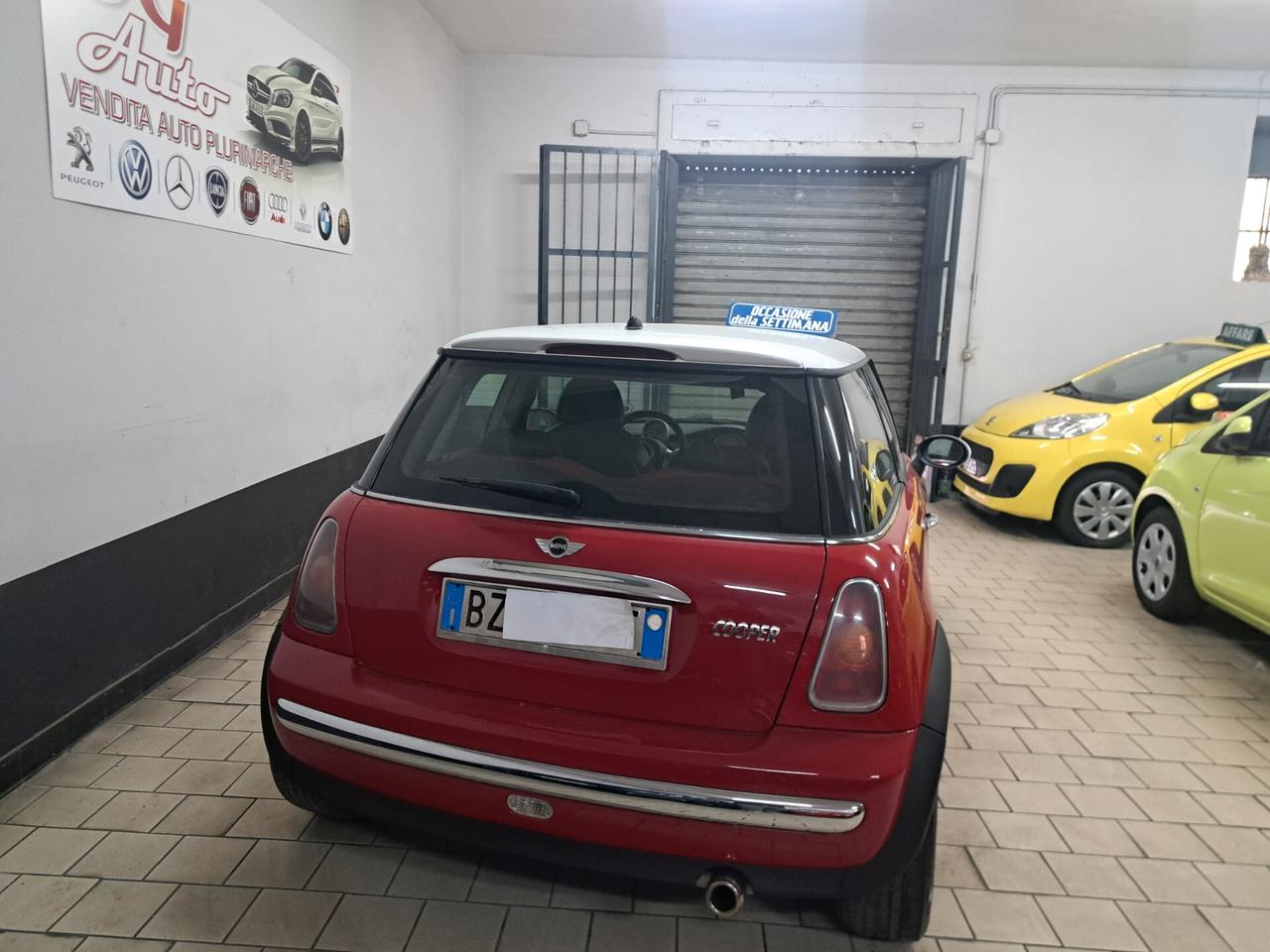 Mini Cooper 1.6 benzina unico prop 2002