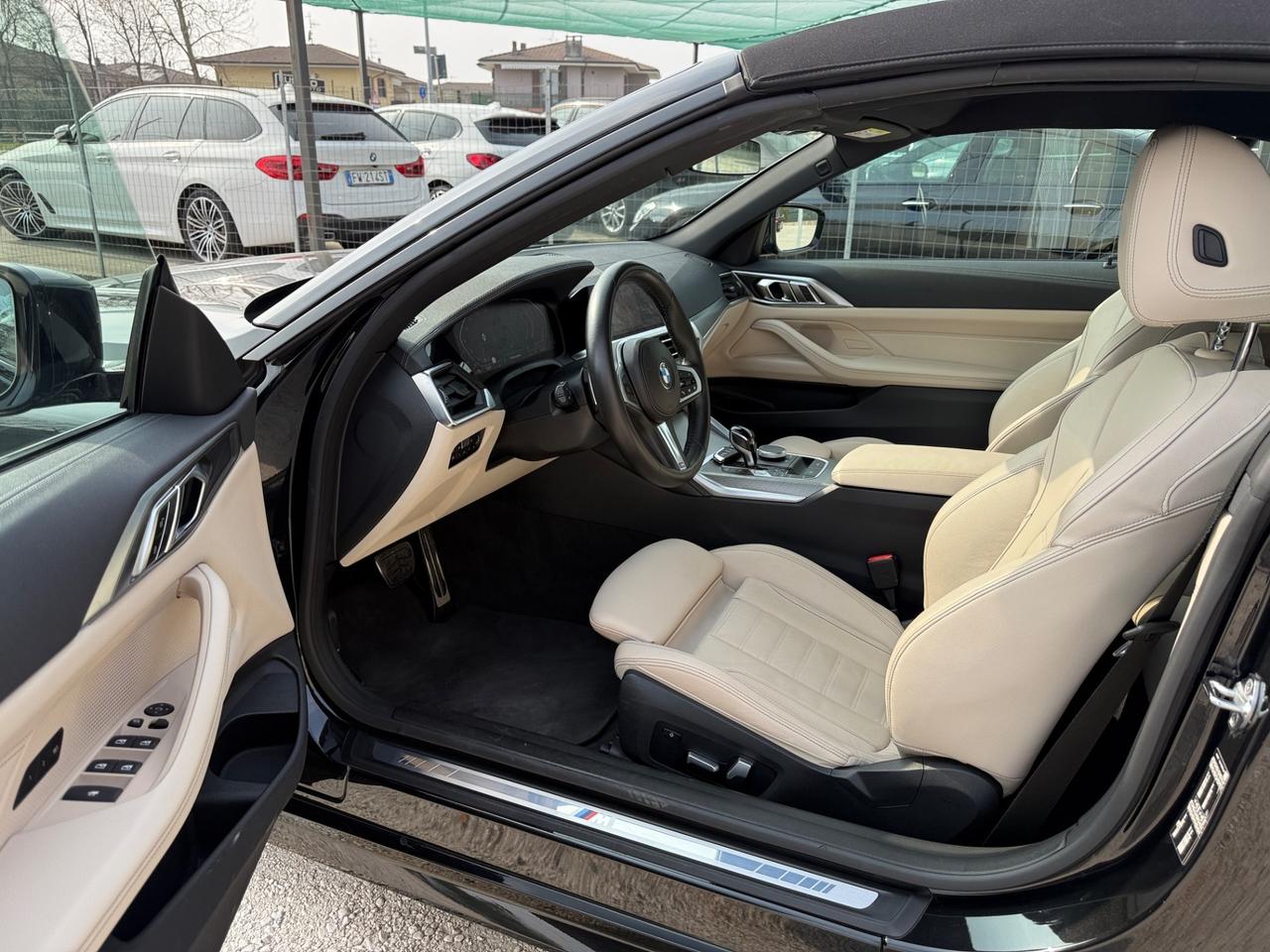 Bmw 430 430d Mhev 48V Cabrio Msport Full TOP di GAMMA