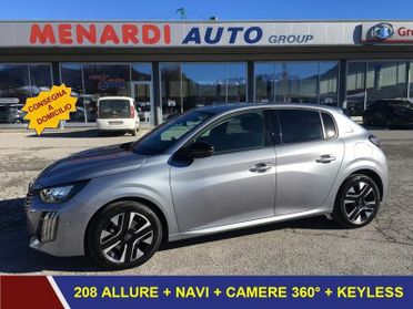 Peugeot 208 PureTech 100cv Allure 5p NAVI + CAMERA 360 + KEYLESS