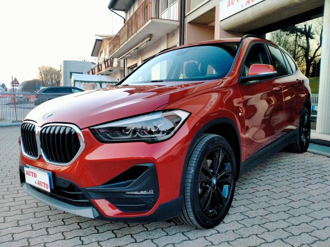 BMW X1 SDRIVE 18D SPORT MANUALE /TETTO/PELLE NERA/LED/18