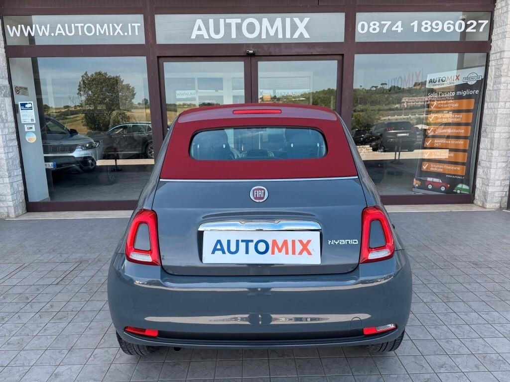 Fiat 500C Cabrio 1.0 Hybrid Connect 70cv