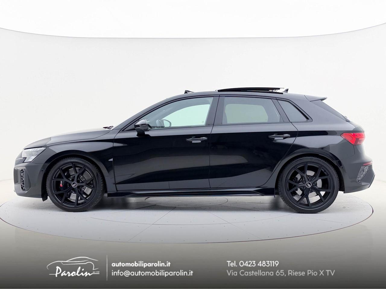 Audi RS3 Sportback 2.5 tfsi quattro S-tronic Black-Tetto-Matrix-Pelle