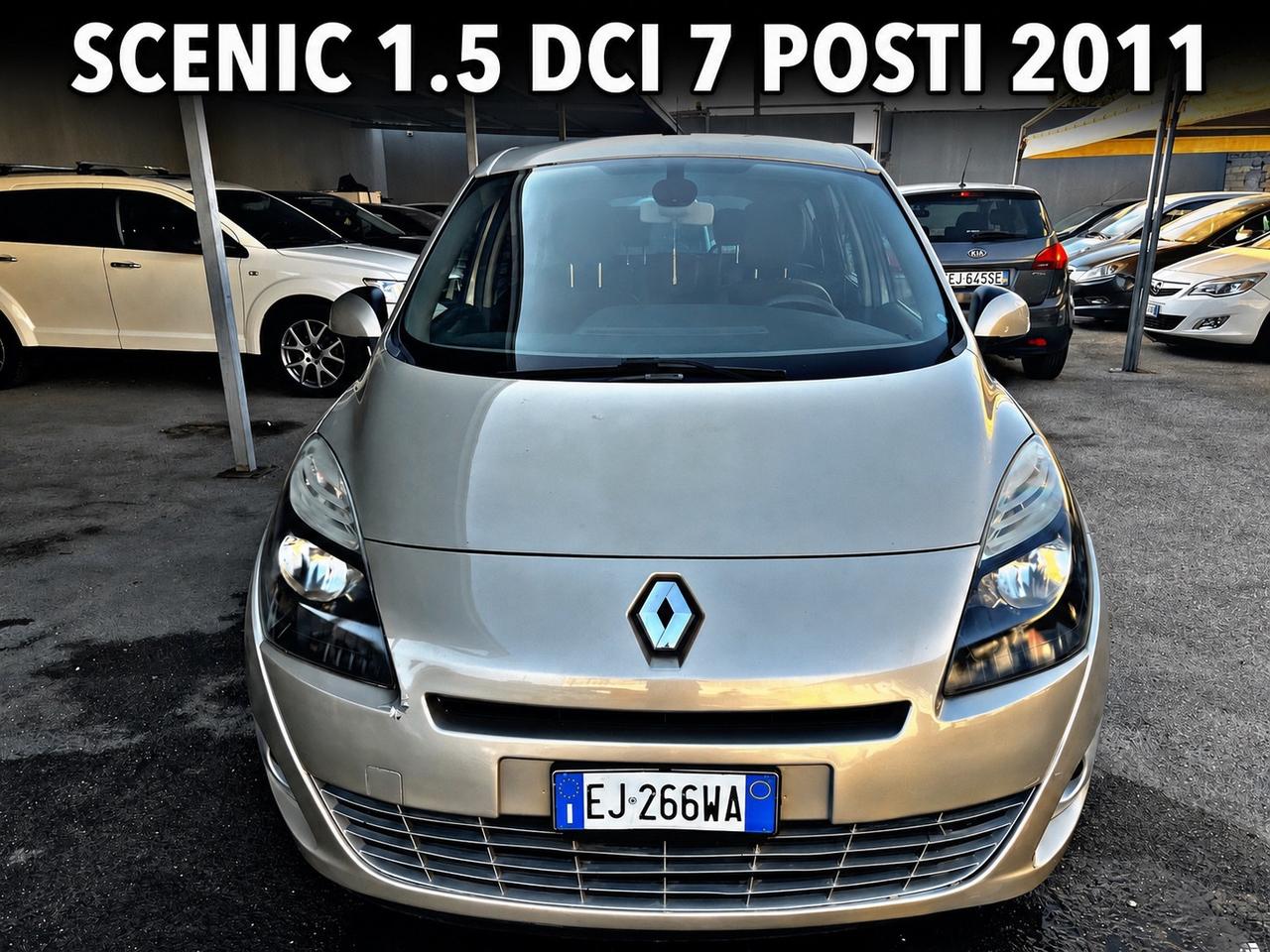 Renault Scenic 1.5 dCi 110CV 7 posti 2011