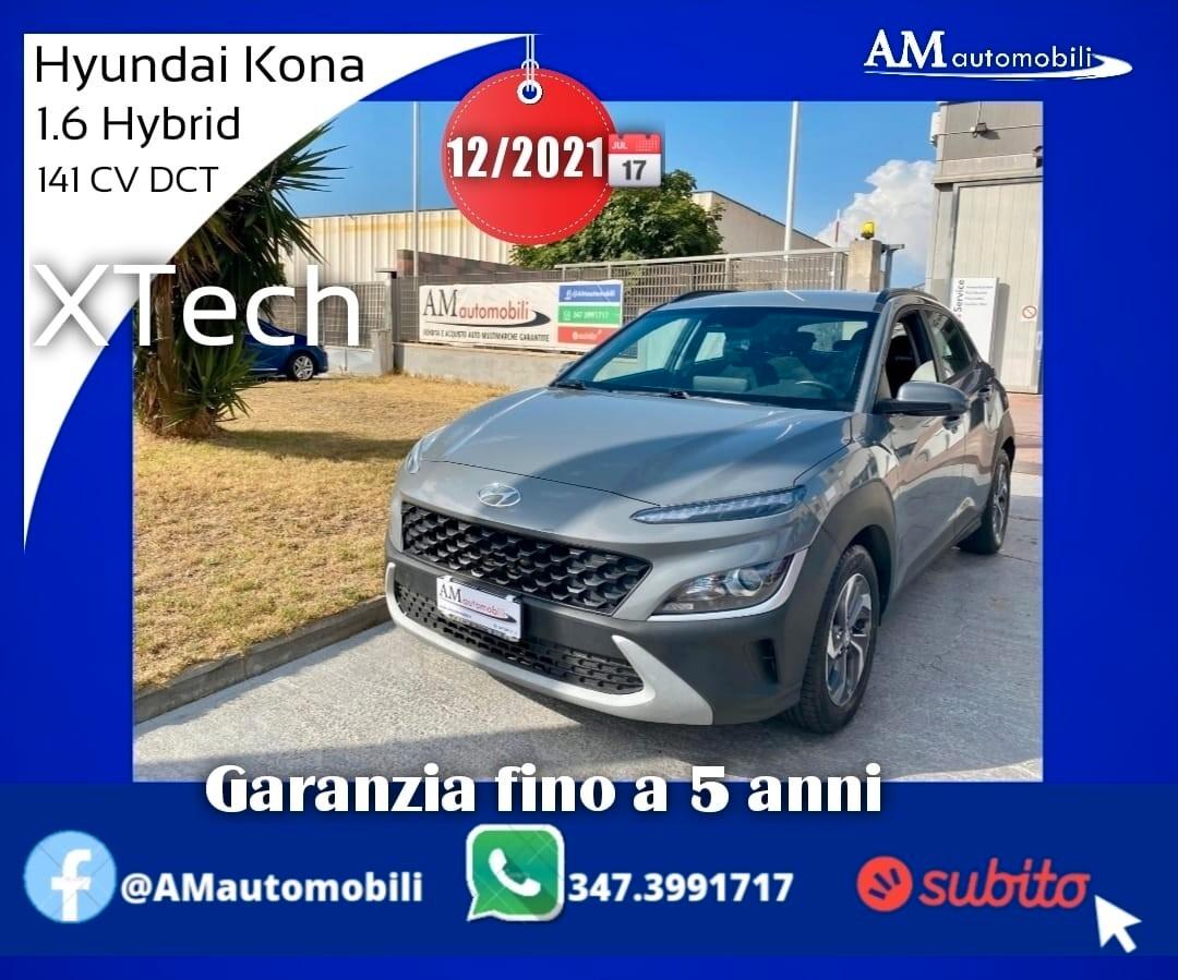Hyundai Kona 1.6 Hybrid 141 CV DCT XTech